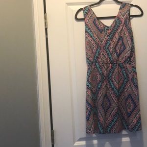 Boho print sundress